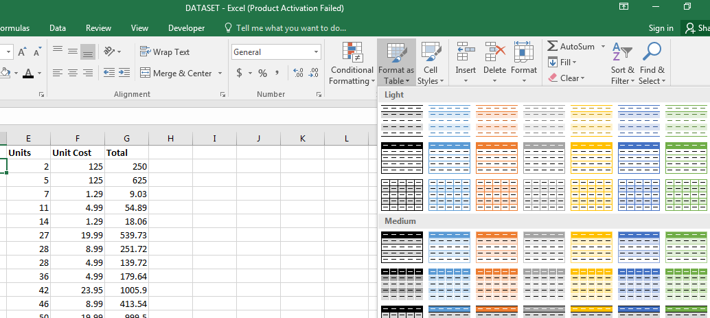 17 Amazing Features Of Excel Tables