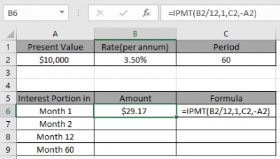 Excel IPMT Function