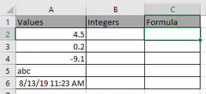 How to use the Excel INT function