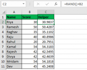 How to Lookup Top 5 Values with Duplicate Values Using INDEX-MATCH in Excel