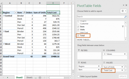 How to create pivot tables in Excel