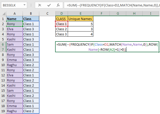 How To Count Unique Values In Excel Printable Templates