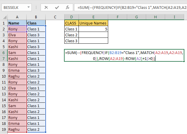 How To Count Unique Values In Excel With Criteria 