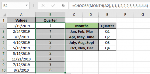 how-to-get-quarter-of-year-from-date