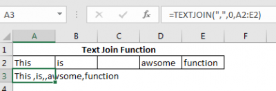 Excel textjoin не работает