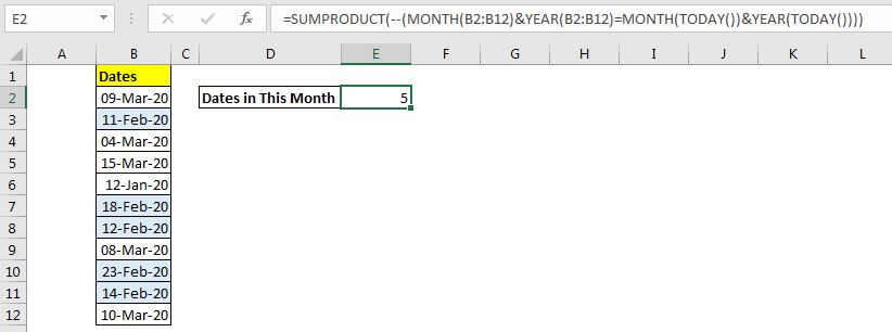 how-to-count-dates-of-current-month-in-excel-range