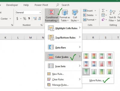 Creative Grid Chart to Show Most Busy Time in Excel