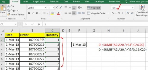 What To Do If Excel SUMIF Is Not Working?