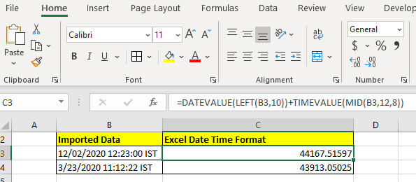 How To Convert String To Excel Datetime