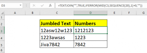 Remove Non Numeric Characters Excel Vba