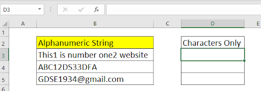  How To Remove Numbers From Alphanumeric String In Excel 