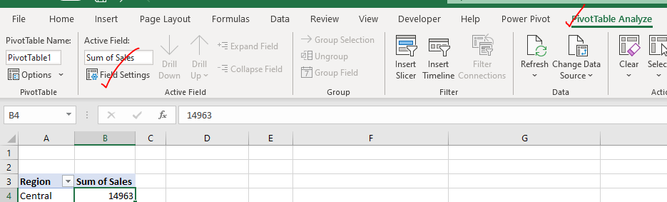 How To Use Pivot Table Field Settings And Value Field Setting