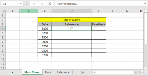 Excel increment cell reference using INDIRECT function