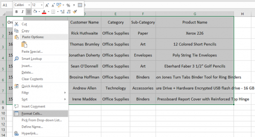 Excel shrink to fit text in cell